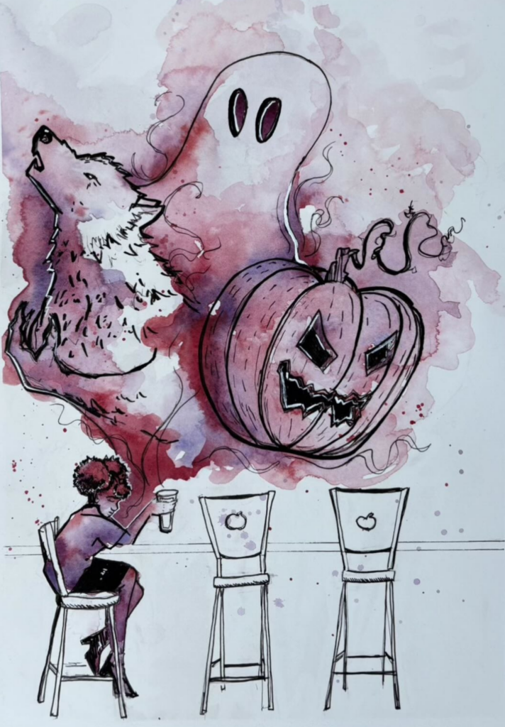 A Sad Vampire by Aleah Vassel Full Size